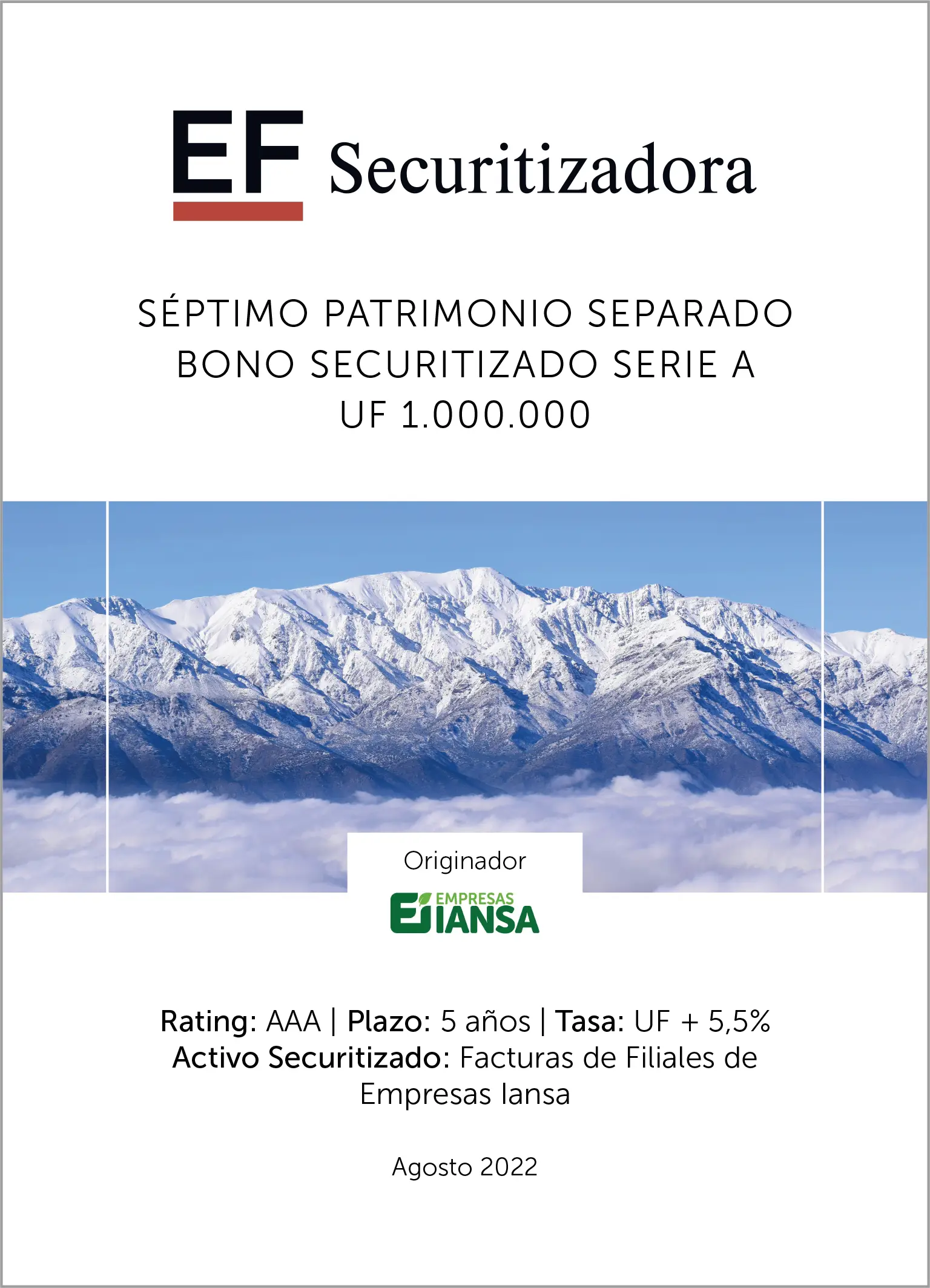Empresas Iansa — Securitized bond No. 7