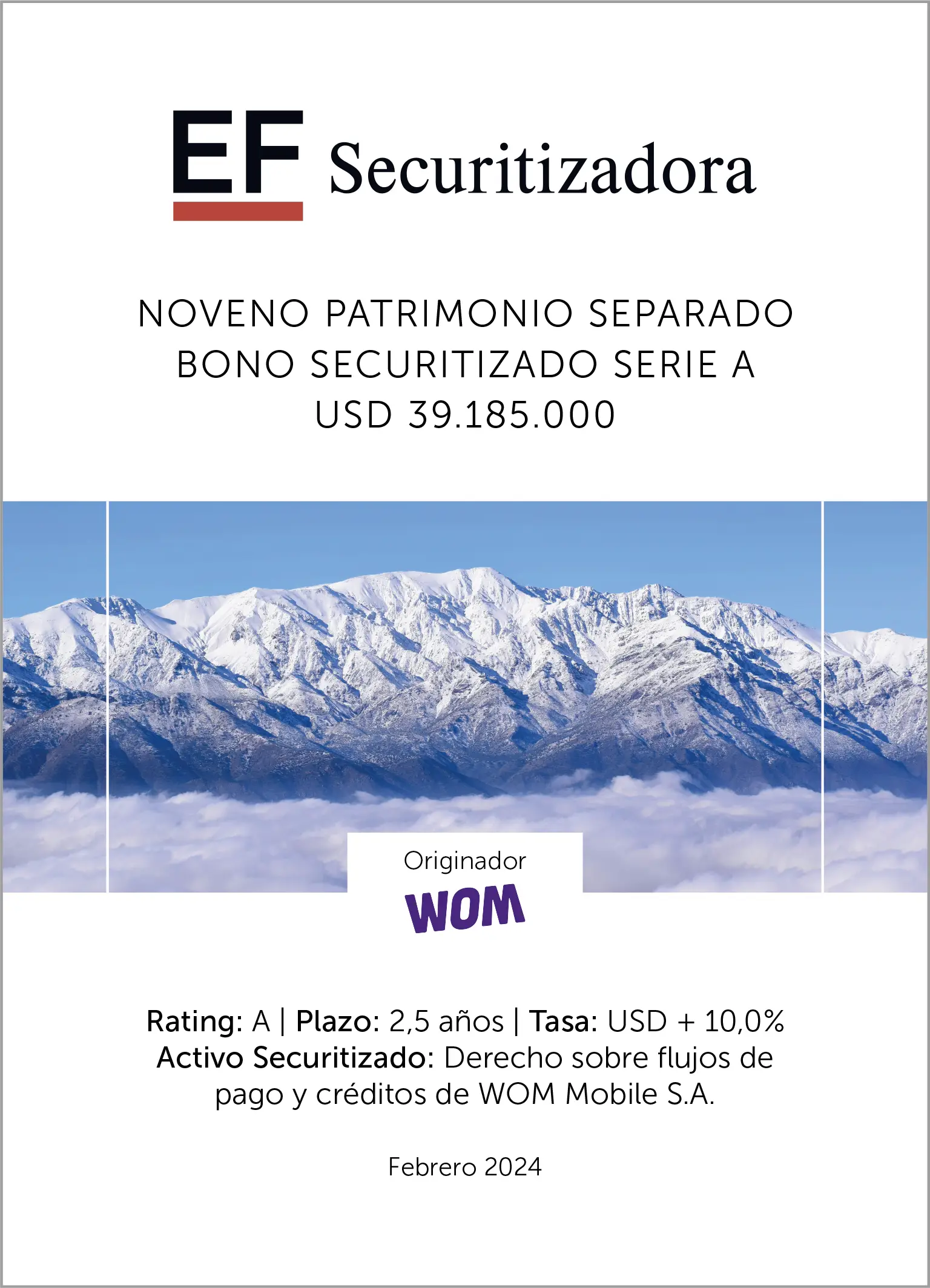 WOM — Securitized bond No. 9